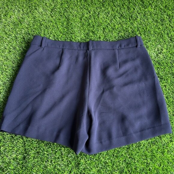 J.CREW Pleated Navy Shorts size 6 - Picture 6 of 6